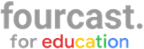 Fourcast for Education Logo-kleur